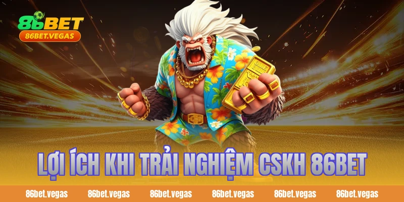 Lợi ích khi trải nghiệm cskh 86bet 